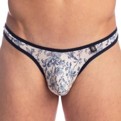 String de la marque L HOMME INVISIBLE - Siam Jouy - Cross  G-String Bikini - Ref : UW23 SIA P49