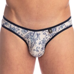 Slip, Tanga de la marque L HOMME INVISIBLE - Siam Jouy - Micro Slip - Ref : UW34  SIA P49