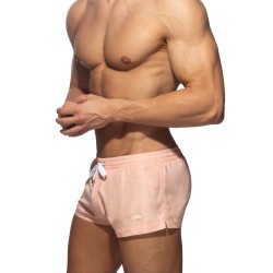 Short de bain de la marque ADDICTED - Mini Short de Bain Basic - Rose Clair - Ref : ADS111 C36
