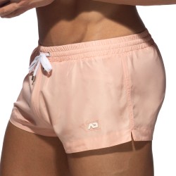 Short de bain de la marque ADDICTED - Mini Short de Bain Basic - Rose Clair - Ref : ADS111 C36