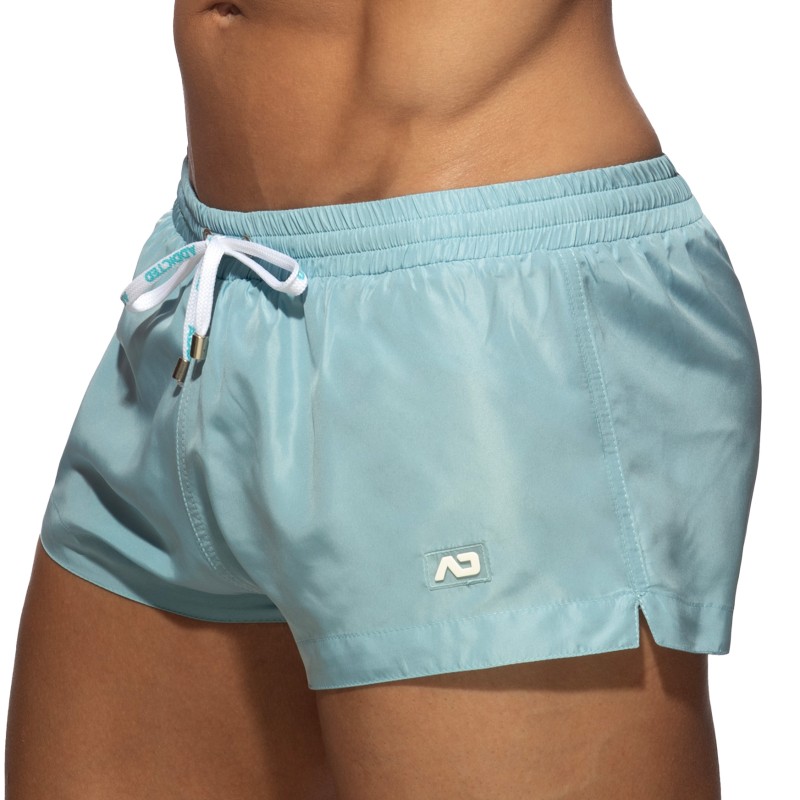 Shorts de baño de la marca ADDICTED - Mini Bañador Básico - Azul cielo - Ref : ADS111 C23 Shorts de baño de la marca ADDICTED - Mini Bañador Básico - Azul cielo - Ref : ADS111 C23