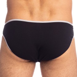 Slip, Tanga de la marque L HOMME INVISIBLE - Soft Touch Classic - Micro Slip L Homme Invisible Noir - Ref : UW34 PER 001