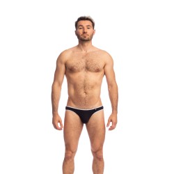 Slip, Tanga de la marque L HOMME INVISIBLE - Soft Touch Classic - Micro Slip L Homme Invisible Noir - Ref : UW34 PER 001