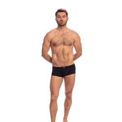 Boxer, shorty de la marque L HOMME INVISIBLE - Soft Touch Classic - Miniboxer Push-Up L Homme Invisible Noir - Ref : UW09 PER 00