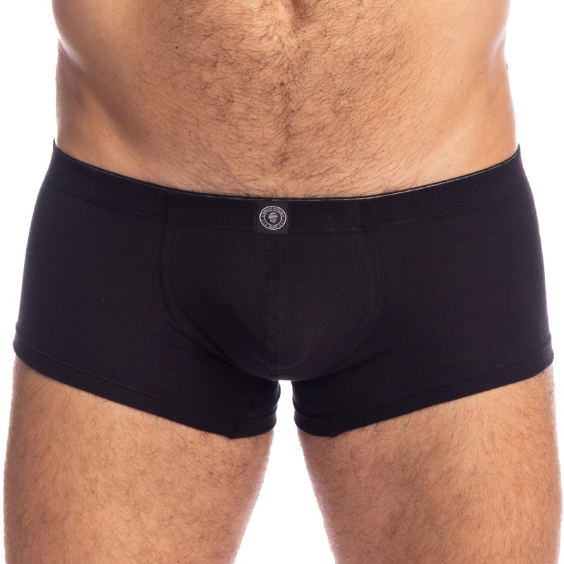 Boxer, shorty de la marque L HOMME INVISIBLE - Soft Touch Classic - Miniboxer Push-Up L Homme Invisible Noir - Ref : UW09 PER 00