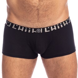 Boxer, shorty de la marque L HOMME INVISIBLE - Soft Touch Classic - Hipster Push-Up L Homme Invisible Noir - Ref : MY39 PER 001