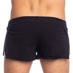 Short de la marque L HOMME INVISIBLE - Soft Touch Classic - Aero Shorts L Homme Invisible Noir - Ref : HW179 PER 001
