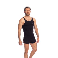Débardeur de la marque L HOMME INVISIBLE - Soft Touch Classic - Débardeur L Homme Invisible Noir - Ref : MY63 PER 001