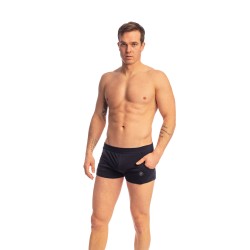 Short de la marque L HOMME INVISIBLE - Lounge Party - Micro Lounge Shorts L Homme Invisible Marine Fonce - Ref : HW109 LPA 049