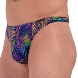 Tanga de la marca HOM - G-String HOM Funky Styles Tropical Pixel - EDITION LIMITEE - Ref : 403013 I0RA