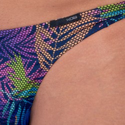 Tanga de la marca HOM - G-String HOM Funky Styles Tropical Pixel - EDITION LIMITEE - Ref : 403013 I0RA