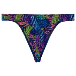 Tanga de la marca HOM - G-String HOM Funky Styles Tropical Pixel - EDITION LIMITEE - Ref : 403013 I0RA