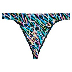 Tanga de la marca HOM - copy of G-String HOM Funky Styles Tropical Pixel - EDITION LIMITEE - Ref : 403013 P023