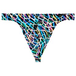 Tanga de la marca HOM - copy of G-String HOM Funky Styles Tropical Pixel - EDITION LIMITEE - Ref : 403013 P023