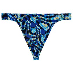 Tanga de la marca HOM - copy of G-String HOM Funky Styles Tropical Pixel - EDITION LIMITEE - Ref : 403013 P0NB