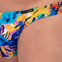Tanga de la marca HOM - copy of G-String HOM Funky Styles Tropical Pixel - EDITION LIMITEE - Ref : 403013 P0PF