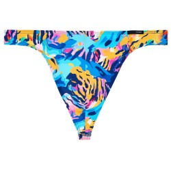Tanga de la marca HOM - copy of G-String HOM Funky Styles Tropical Pixel - EDITION LIMITEE - Ref : 403013 P0PF