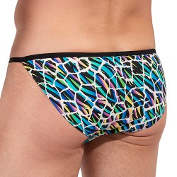 Unterwäsche der Marke HOM - copy of Tanga HOM Funky Styles Tropical Pixel - EDITION LIMITEE - Ref : 403014 P023