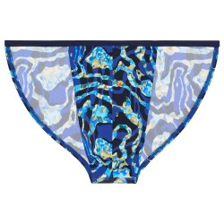 Sous-vêtements de la marque HOM - Tanga HOM Funky Styles Abyss Camo - EDITION LIMITEE - Ref : 403014 P0NB