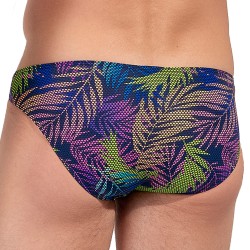 Brief of the brand HOM - Micro Slip Hom Funky Styles  Tropical Pixel - EDITION LIMITEE - Ref : 403015 I0RA