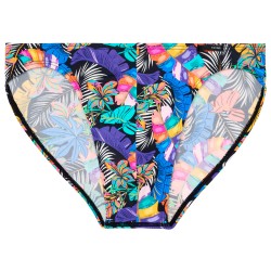 Brief of the brand HOM - copy of Micro Slip Hom Funky Styles  Tropical Pixel - EDITION LIMITEE - Ref : 403015 P004