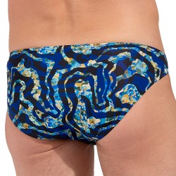 Slip, Tanga de la marque HOM - Micro Slip Hom Funky Styles Abyss Camo - EDITION LIMITEE - Ref : 403015 P0NB