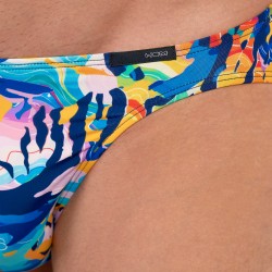 Slip, Tanga de la marque HOM - Micro Slip Hom Funky Styles Flash Camo - EDITION LIMITEE - Ref : 403015 P0PF