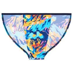 Underwear of the brand HOM - HOM Funky Styles Flash Camo Tanga - LIMITED EDITION - Ref : 403014 P0PF