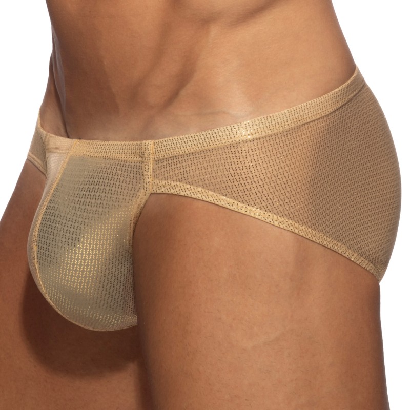 Brief of the brand ES COLLECTION - copy of Bikini Radiant Gold - Blanc - Ref : UN634 C28
