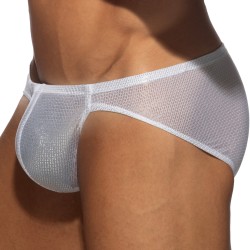 Slip der Marke ES COLLECTION - Bikini Radiant Gold - Blanc - Ref : UN634 C01