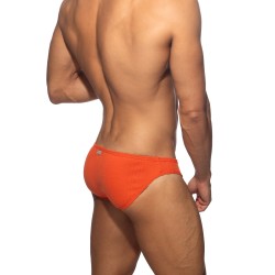 Slip, Tanga de la marque ADDICTED - Bikini Puff - Orange - Ref : AD1379 C04