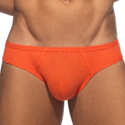 Slip, Tanga de la marque ADDICTED - Bikini Puff - Orange - Ref : AD1379 C04