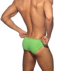 Slip, Tanga de la marque ADDICTED - Bikini Puff - Vert - Ref : AD1379 C07