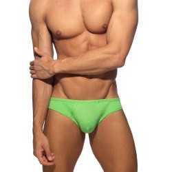 Slip, Tanga de la marque ADDICTED - Bikini Puff - Vert - Ref : AD1379 C07