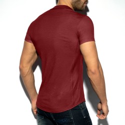 Chemise de la marque ES COLLECTION - Chemise Slim Fit - Rouge - Ref : SHT023 C14