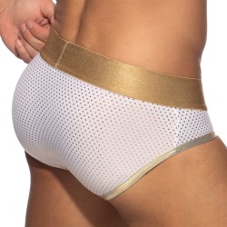 Slip, Tanga de la marque ADDICTED - Slip Gold Spots Party - Ref : ADP18 C20