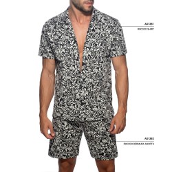 Bermuda de la marque ADDICTED - Bermuda Rococo Edition Limitée - Blanc - Ref : AD1382 C01