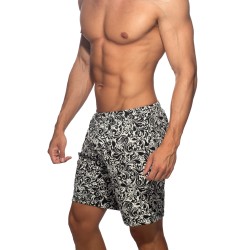 Bermuda de la marque ADDICTED - Bermuda Rococo Edition Limitée - Blanc - Ref : AD1382 C01