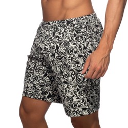 Bermuda de la marque ADDICTED - Bermuda Rococo Edition Limitée - Blanc - Ref : AD1382 C01