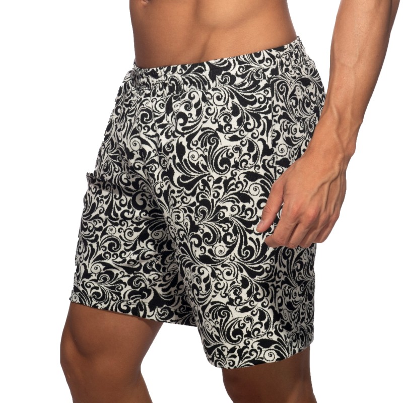 Bermuda de la marque ADDICTED - Bermuda Rococo Edition Limitée - Blanc - Ref : AD1382 C01