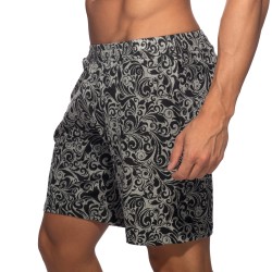 Bermuda de la marque ADDICTED - Bermuda Rococo Edition Limitée - Gris - Ref : AD1382 C15