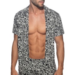 Chemise de la marque ADDICTED - Chemise Rococo Edition Limitée - Blanc - Ref : AD1381 C01