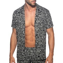Chemise de la marque ADDICTED - Chemise Rococo Edition Limitée - Gris - Ref : AD1381 C15