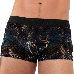 Boxer shorts, Shorty of the brand HOM - Boxer Court HOM Temptation Cobra - Ref : 403093 J004