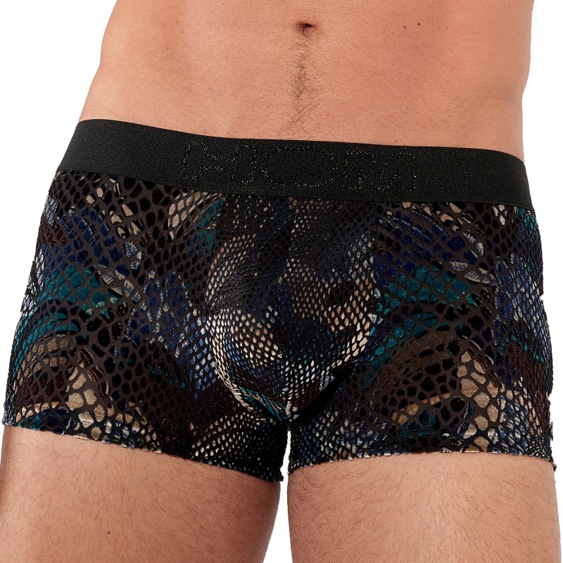 Boxer shorts, Shorty of the brand HOM - Boxer Court HOM Temptation Cobra - Ref : 403093 J004