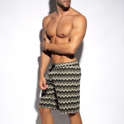 Bermuda de la marque ES COLLECTION - Bermuda Aristo Edition Limitée - Beige - Ref : SP356 C28