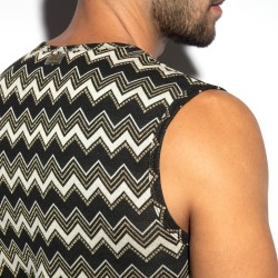 Débardeur de la marque ES COLLECTION - Débardeur Aristo Edition Limitée - Beige - Ref : TS359 C28