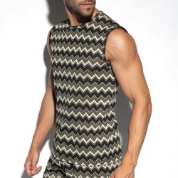 Canotta del marchio ES COLLECTION - Aristo Canotta in edizione limitata - Beige - Ref : TS359 C28
