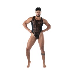 Body de la marque TOF PARIS - Body String Tof Paris Fluid Lace - Noir - Ref : TOF589N