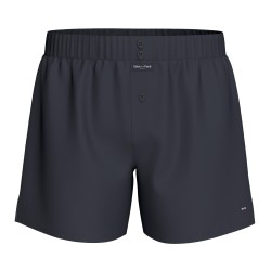 Boxer Eden Park in popeline di cotone con appendiabiti - blu navy -...